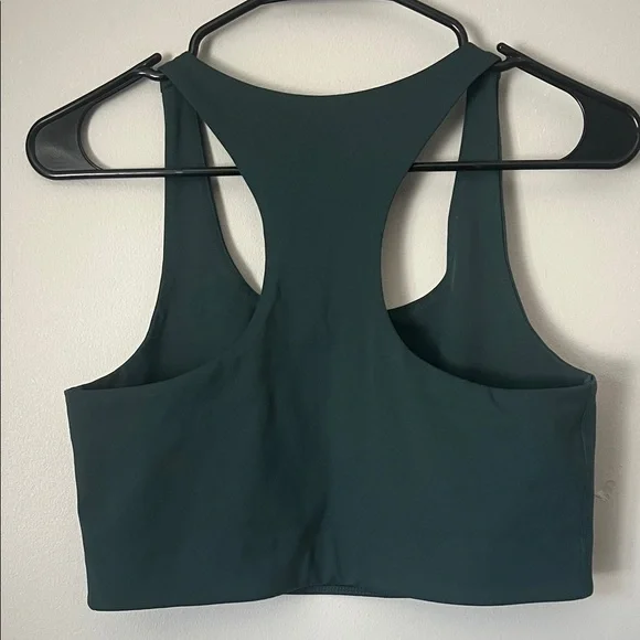 Girlfriend Collective Deep Green Sports Bra - Picture 5 of 6